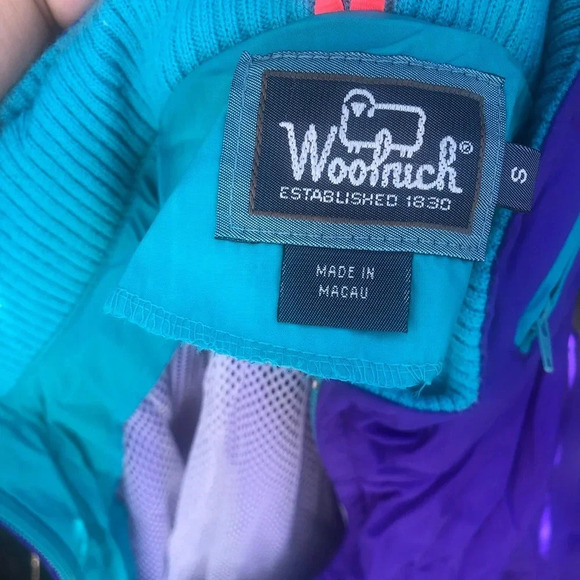 WOOLRICH MENS VINTAGE 80’S WINDBREAKER - Picture 4 of 4